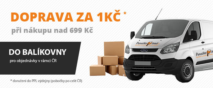 AKCE - doprava za 1Kč AKCE - doprava za 1Kč